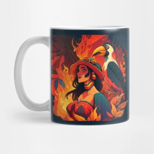 Woman Toucan #1 Mug